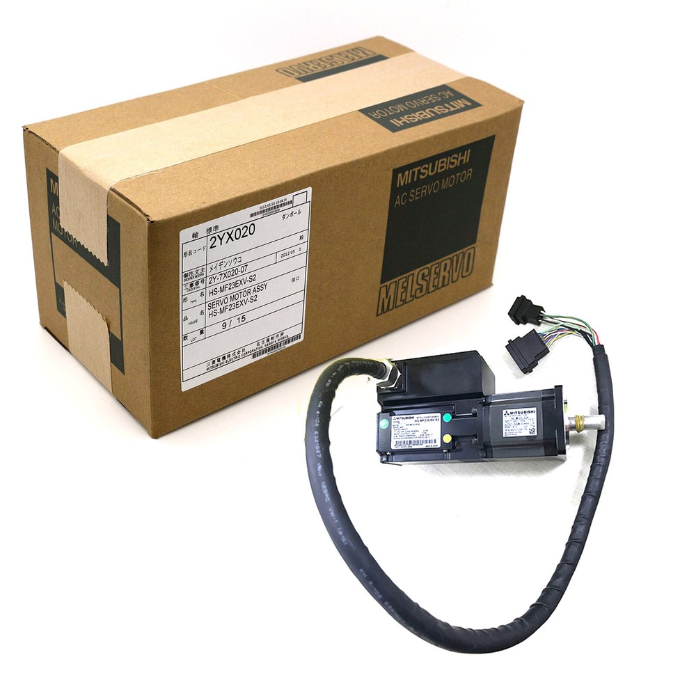 New Mitsubishi HS-MF23EXV-S2 Servo Motor 200-230V with Electromagnetic Brake
