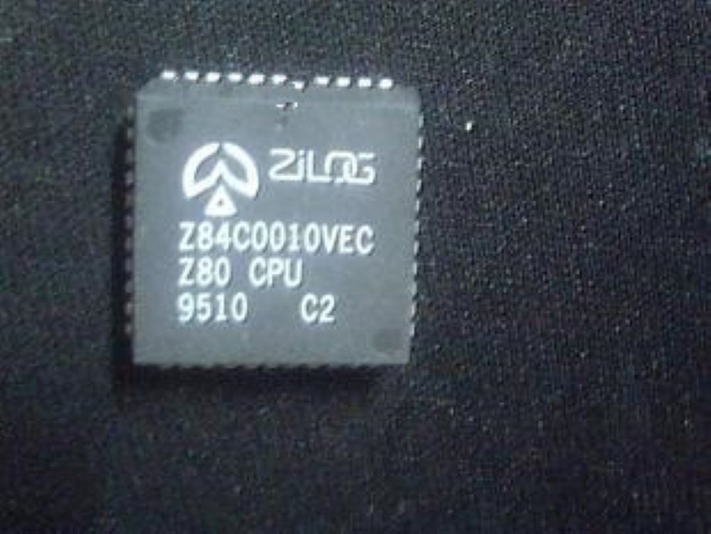 Zilog Z84C0010Vec Plcc44 Ic 10Mhz Z80 Cmos Cpu 44-Plcc