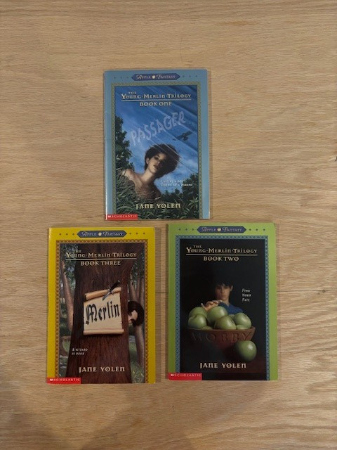 The Young Merlin Trilogy Paperback By Jane Yolen Passager, Hobby & Merlin 1998