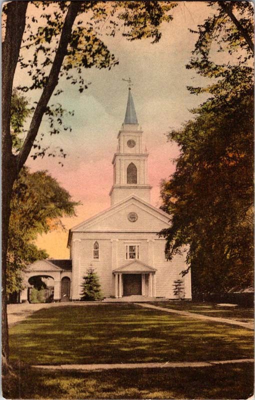 Bridgehampton New York NY : CHURCH SCENE m/14 AV8041