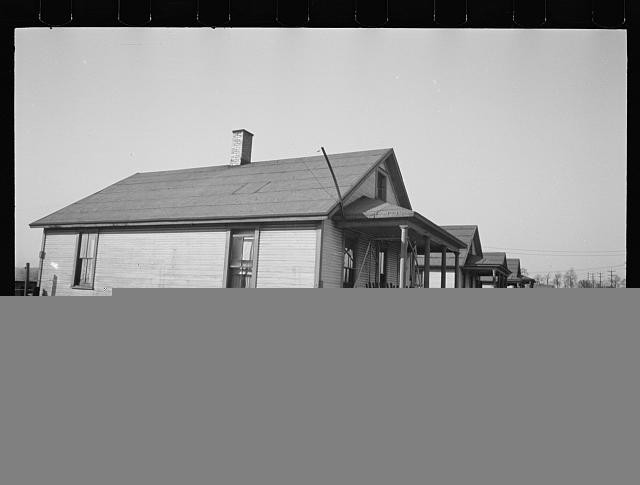 Photo:Hamilton County Ohio Steel Subdivision Half-Built House 1935 Dec