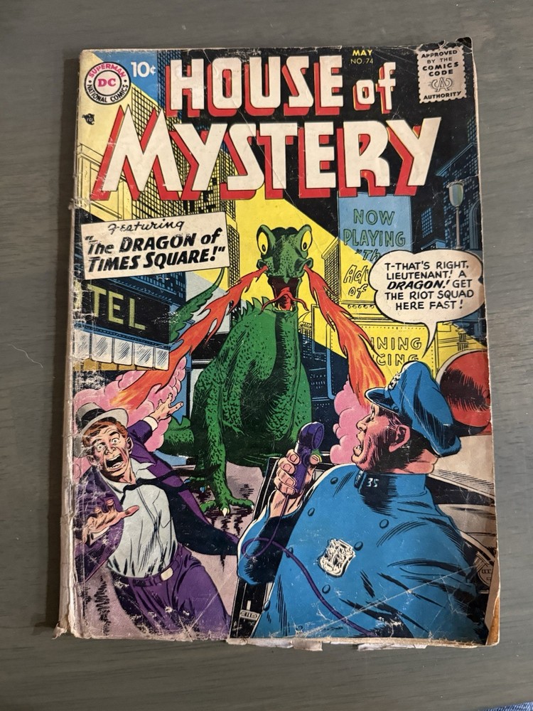 House of Mystery #74 (DC Comics May 1958)