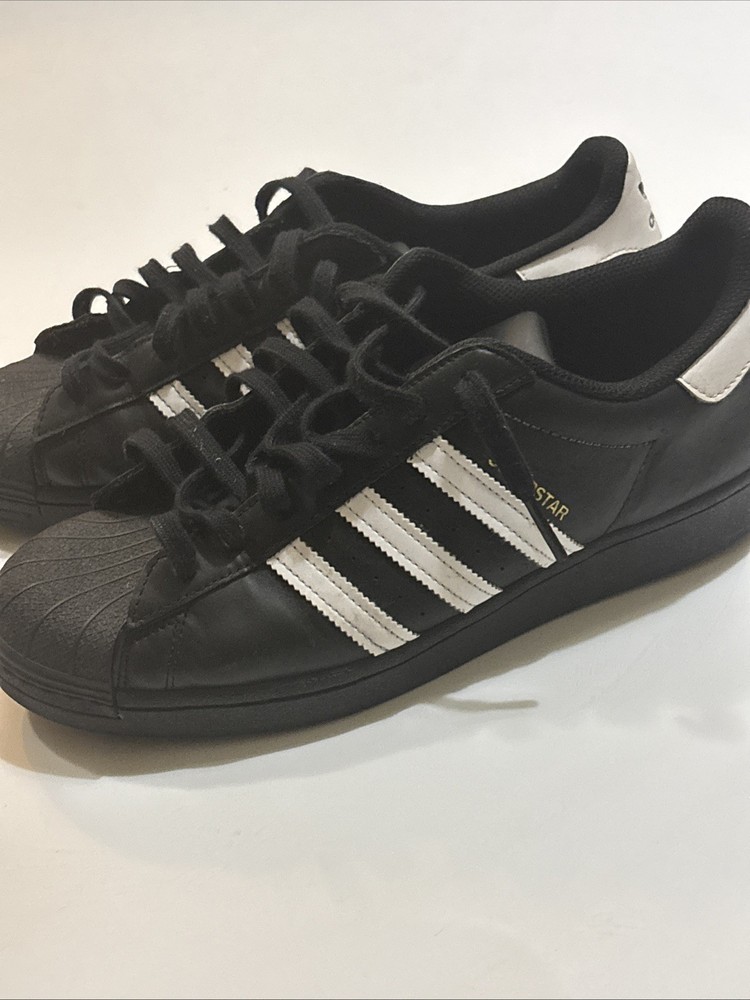 Adidas Superstar ADV Size 10 Core Black Cloud White Men's