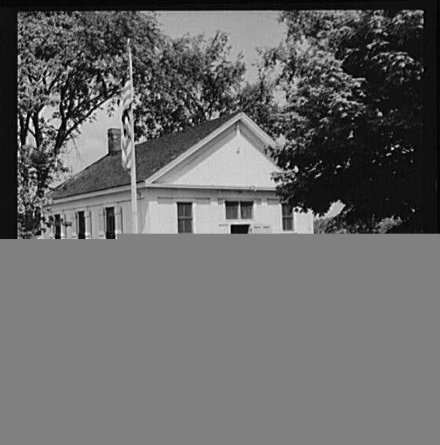 Photo:Southington Connecticut 1900s One-Room Schoolhouse Historic Building