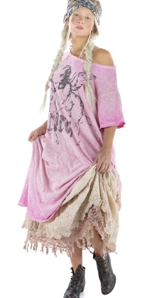 Magnolia Pear Malibu Cherub Pink Jersey Tee Long Dress - 💗SOLD OUT 💗