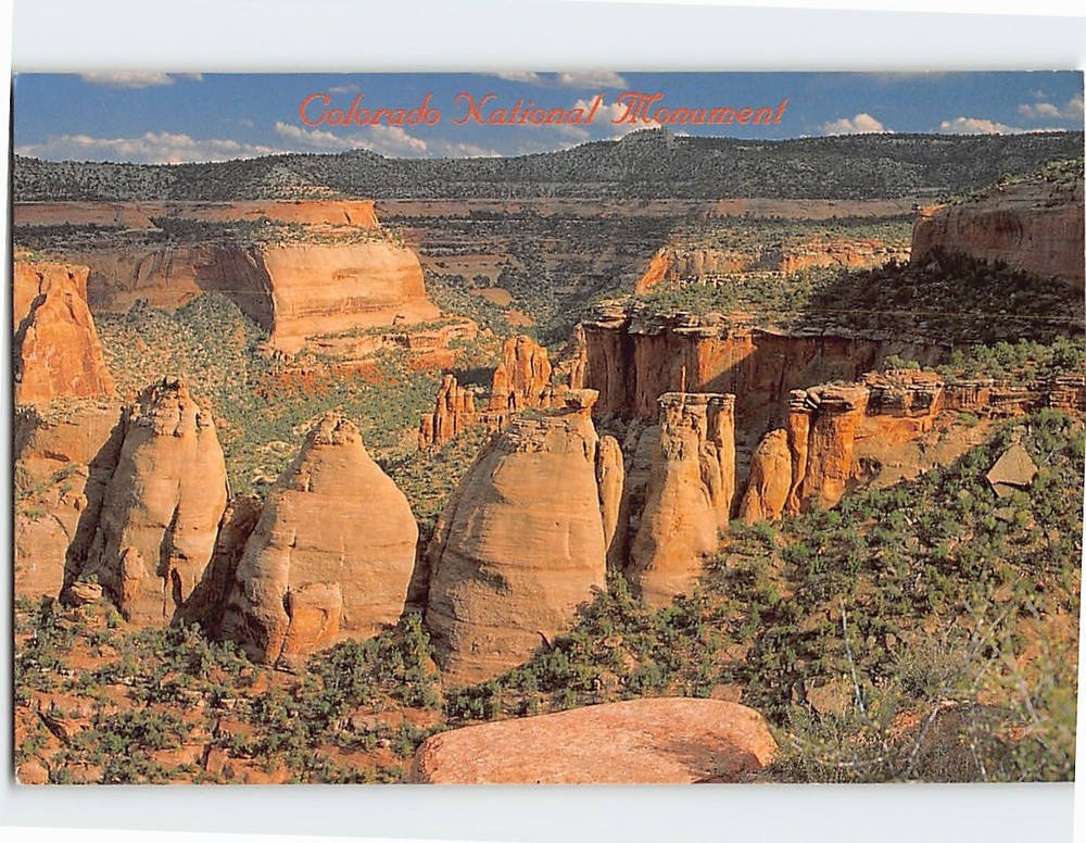 Postcard The Coke Ovens Colorado National Monument Colorado USA