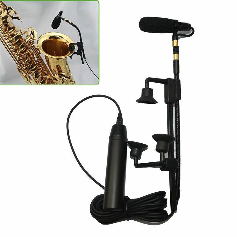3Pin XLR Saxophone Trumpet Mic with 48V Phantom Power