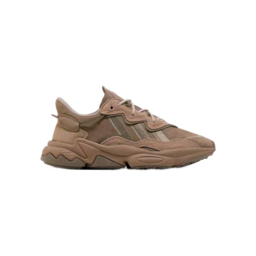 adidas Ozweego Chalky Brown Suede Beige Sneakers Shoes Sneaker Women's USA 7