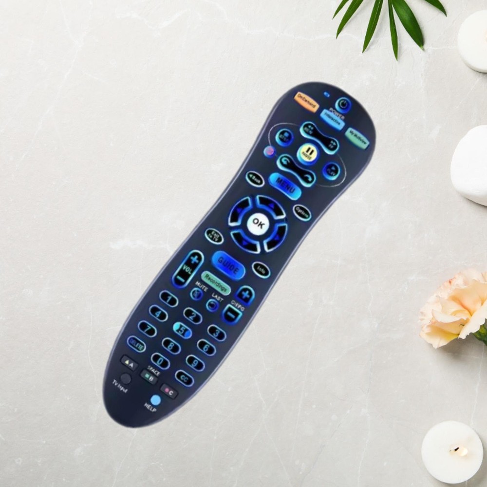 Slim Wireless Remote Control for Living Room TV and LCD Devices
