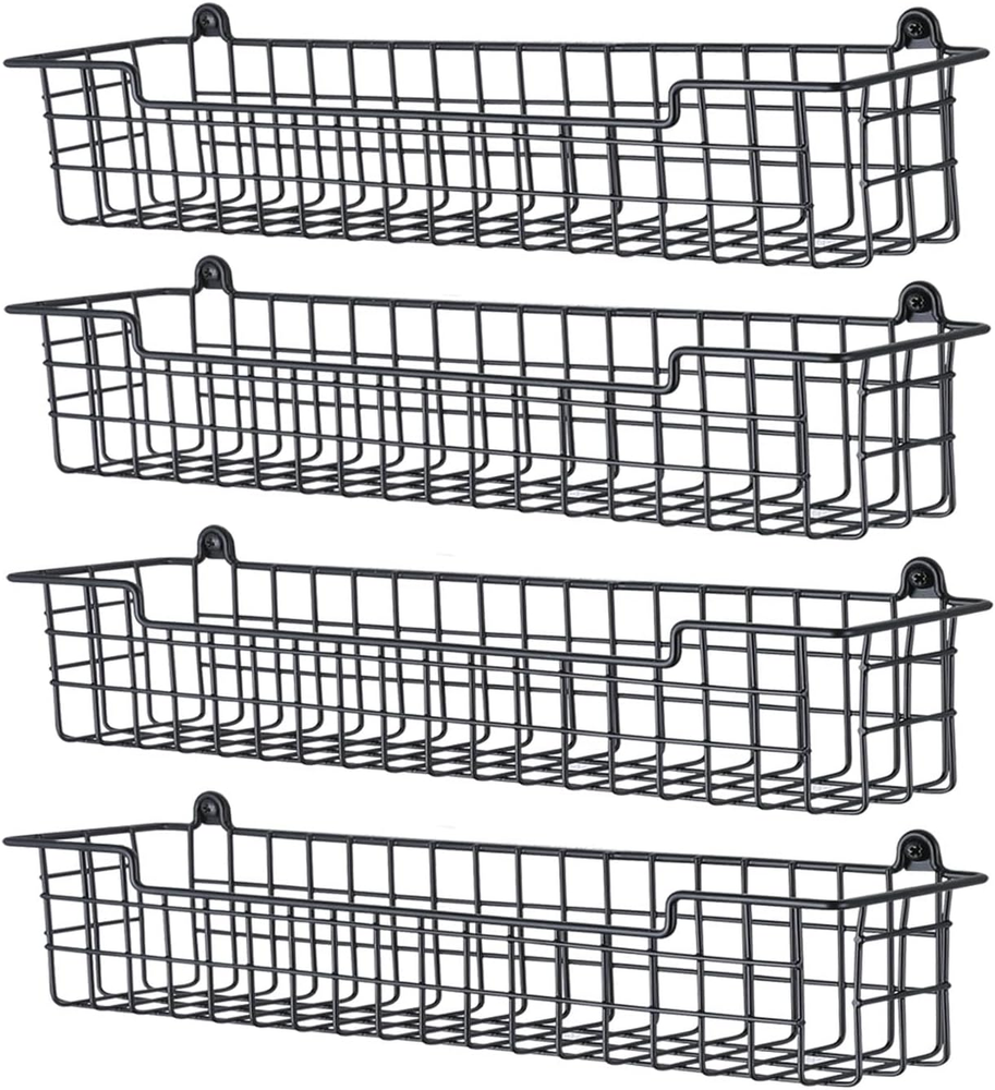 Wall Mount Spice Rack Organizer for Cabinet Storage Space Saving Shelf