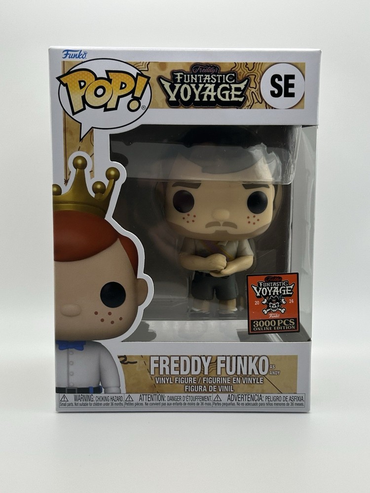 Funko Pop! Freddy Funko As Andy Parks & Rec 2024 Funtastic Voyage Online LE3000
