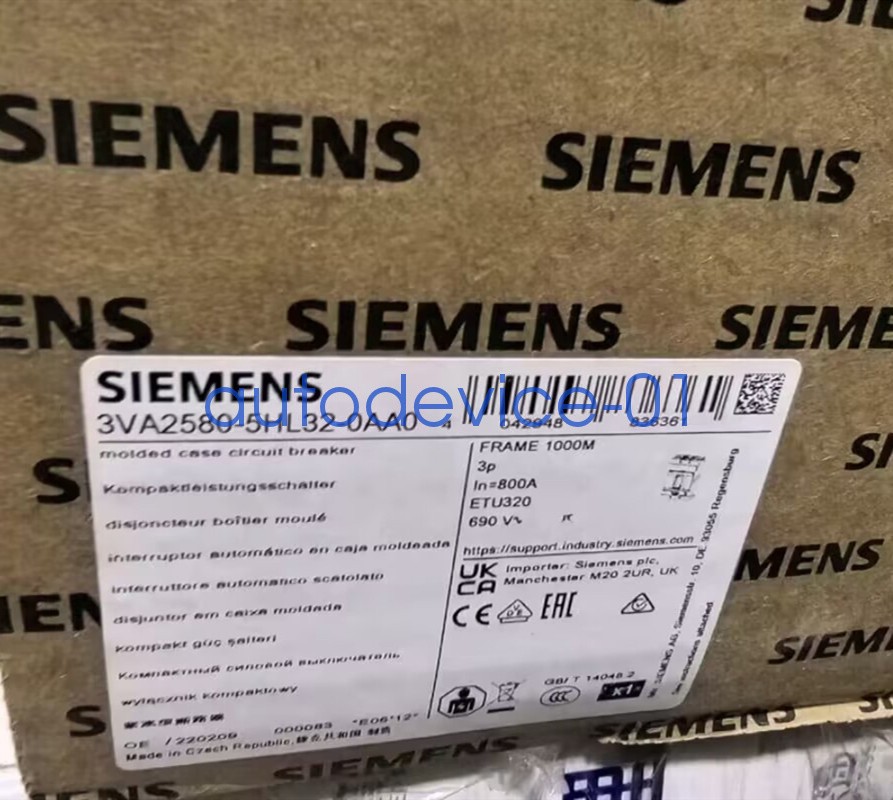 1Pcs New 3VA2580-5HL32-0AA0 DHL/FedEx