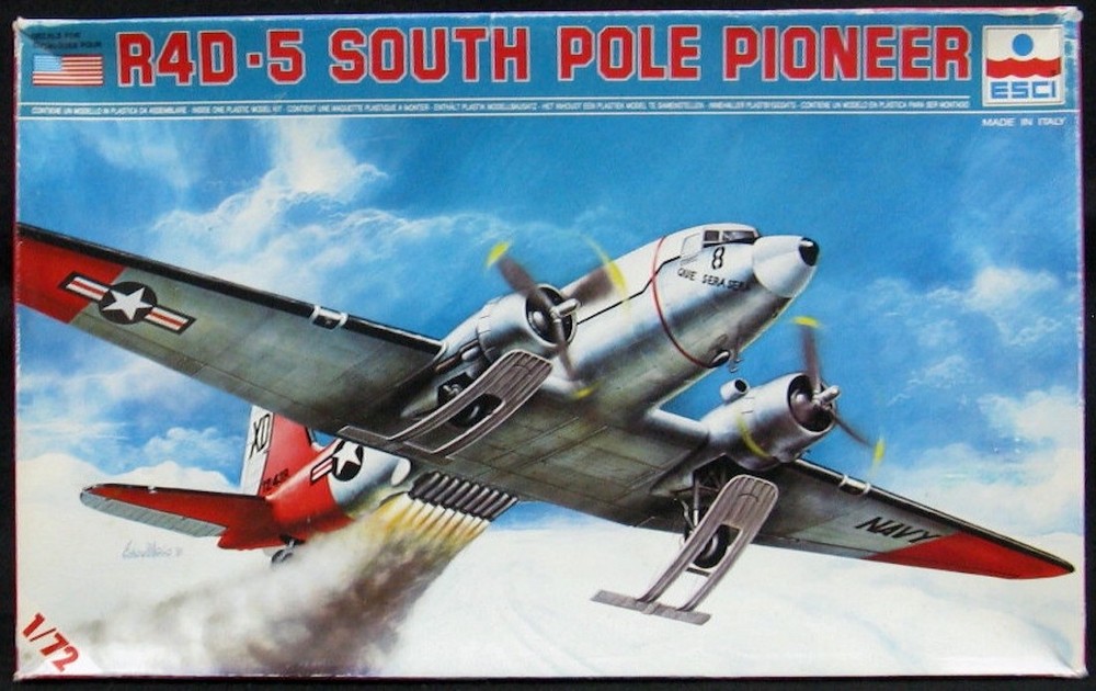 1/72 ESCI Models DOUGLAS R4D-5 SOUTH POLE PIONEER *MINT*