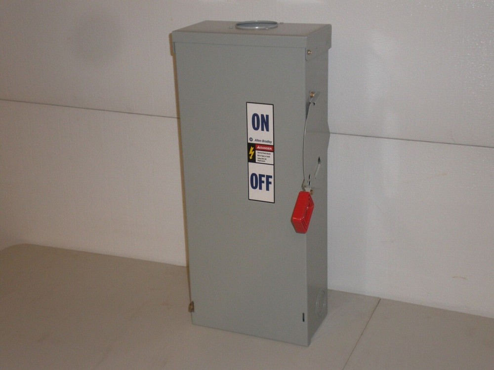 New Allen Bradley 1494H-CN3H6 Fusible Disconnect Switch 60A 3 Pole 600V Type 3R