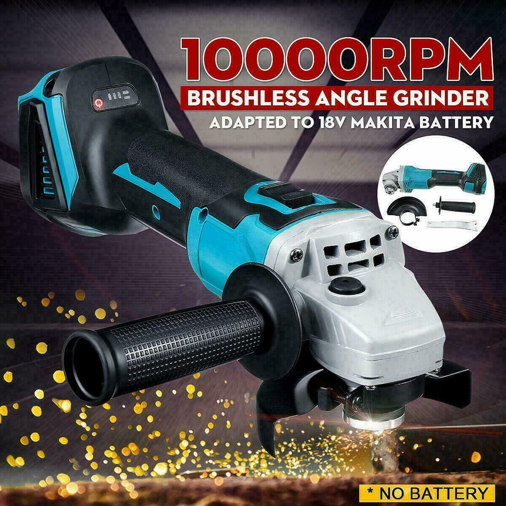 Angle Grinder Grinding For 18V Makita Battery Brushless Cordless Grinder 800W