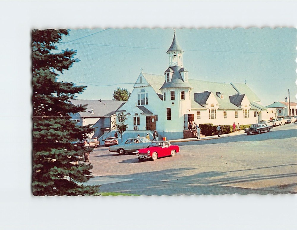 Postcard St. Margaret Church Old Orchard Beach Maine USA