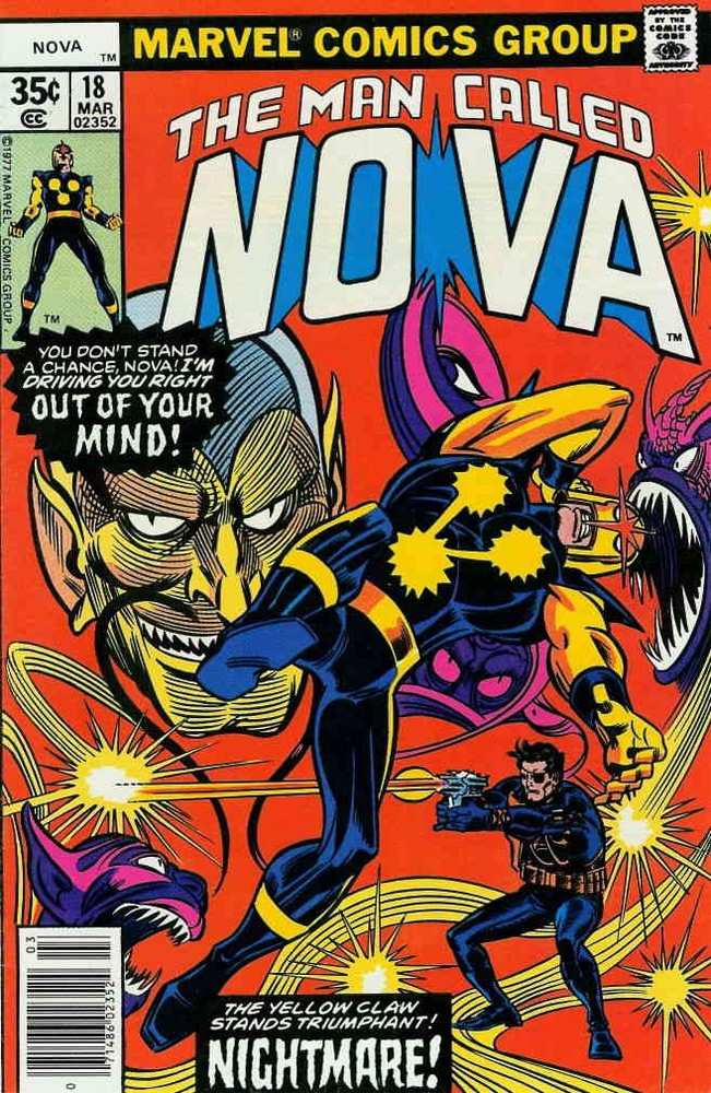 Nova (1st Series) #18 VG; Marvel | low grade - Yellow Claw - we combine shipping