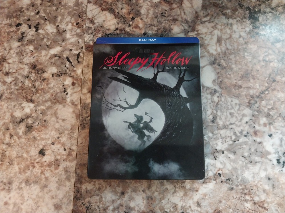 Sleepy Hollow Blu-ray FYE EXCLUSIVE Steelbook (OOP) w/ J-CARD Tim Burton