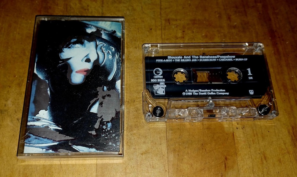 SIOUXSIE AND THE BANSHEES PEEPSHOW VTG CASSETTE TAPE ALTERNATIVE INDIE ROCK 1988