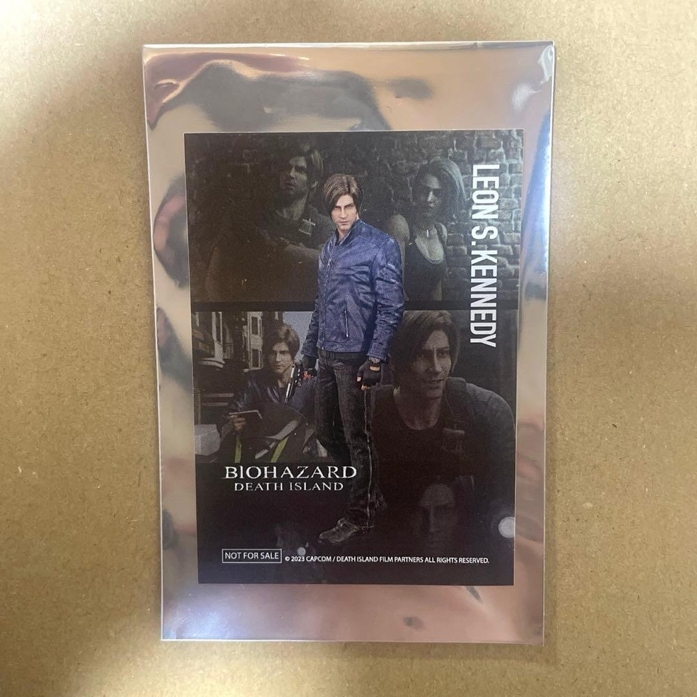 Resident Evil Leon S. Kennedy Sticker, BIOHAZARD Death Island, Tokyo Tower