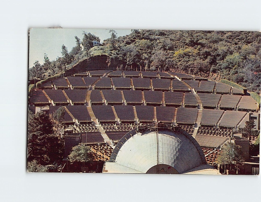 Postcard Hollywood Bowl Hollywood Los Angeles California USA