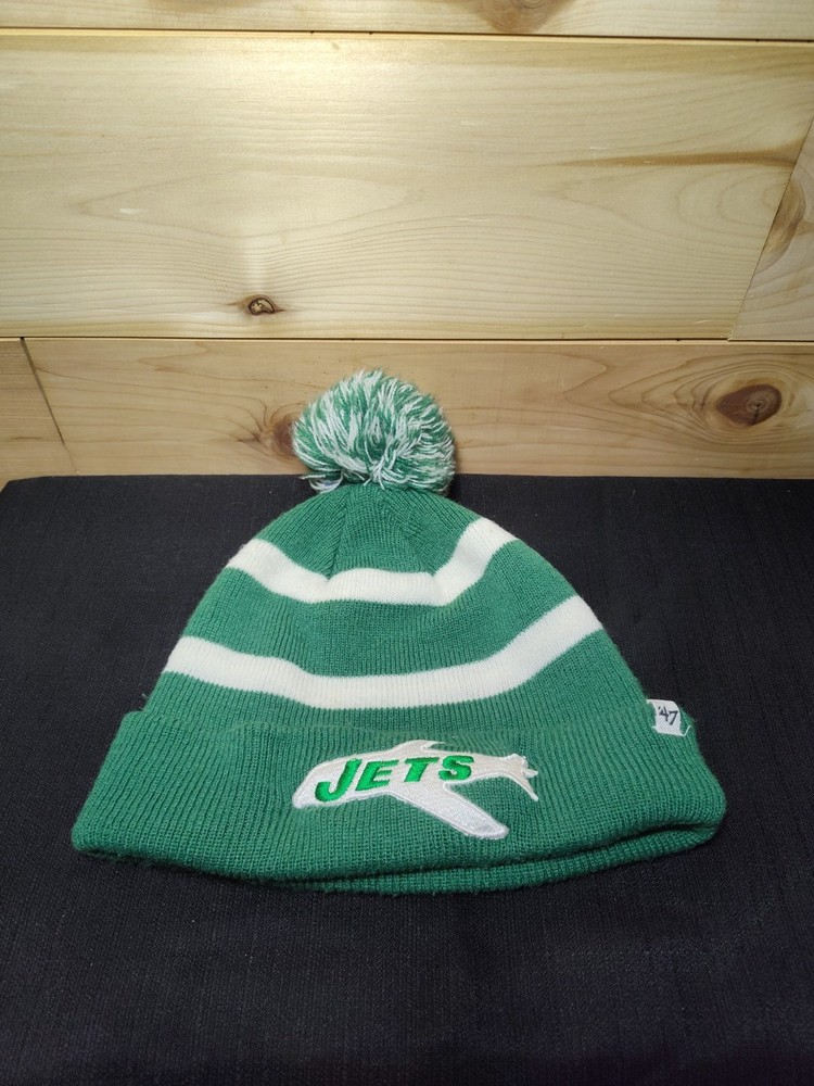 New York Jets NFL '47 Brand Winter Beanie Knit Cap Hat