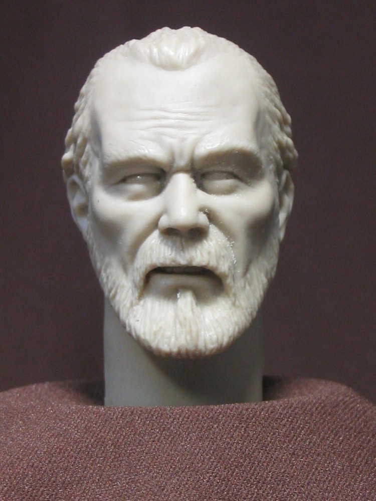 ST-10 CUSTOM RESIN UNPAINTED HEAD SCULPT Action figures 1/6 Scale