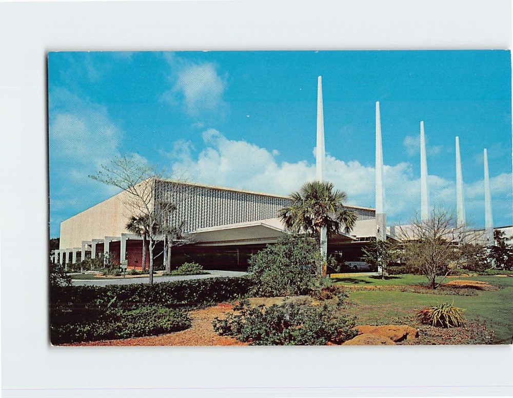 Postcard Bibletown's Auditorium Boca Raton Florida USA