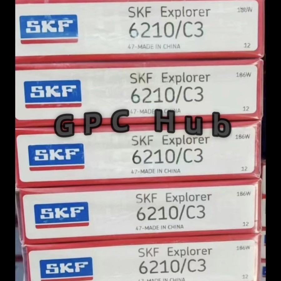1PC NEW  SKF 6210/C3 single row deep groove ball bearing  Fast shipment