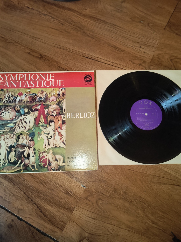 HECTOR BERLIOZ Symphonie Fantastique 1959 Vinyl LP VOX STPL 511.090 - VG