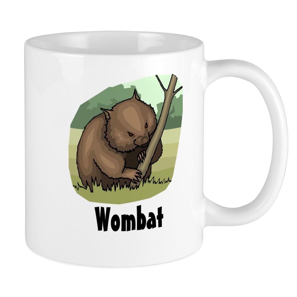 CafePress Wombat Mug 11 oz Ceramic Mug (161049593)
