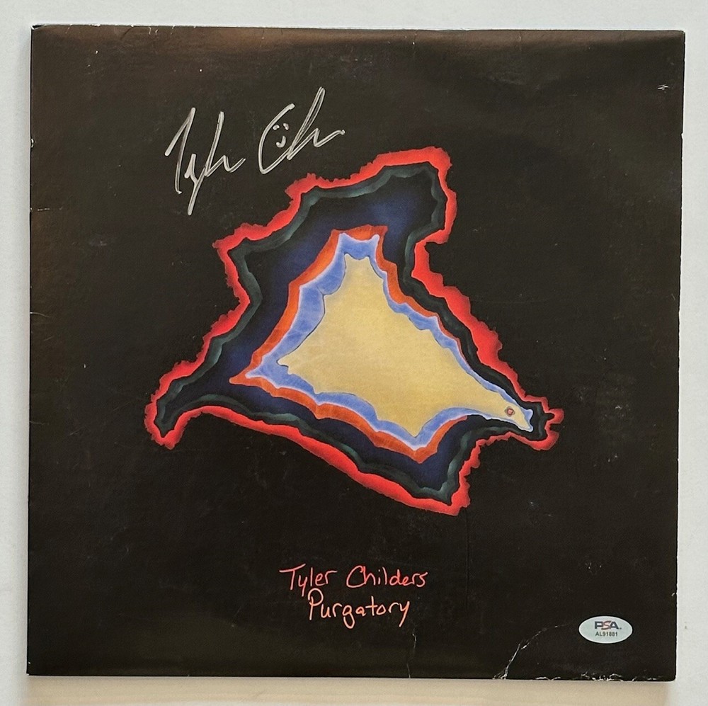 Tyler Childers autographed Purgatory Vinyl Record Album signed authentic PSA COA