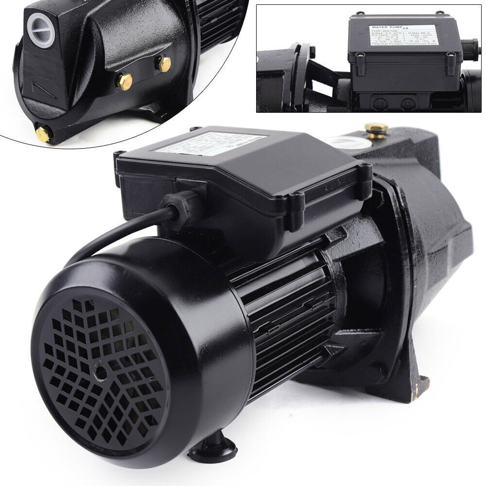 1 HP Shallow Well Jet Pump w/ Pressure Switch Heavy Duty Water Jet Pump 110V