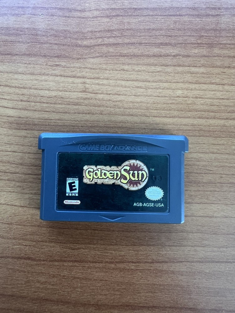Golden Sun (Nintendo Game Boy Advance, 2002) AUTHENTIC