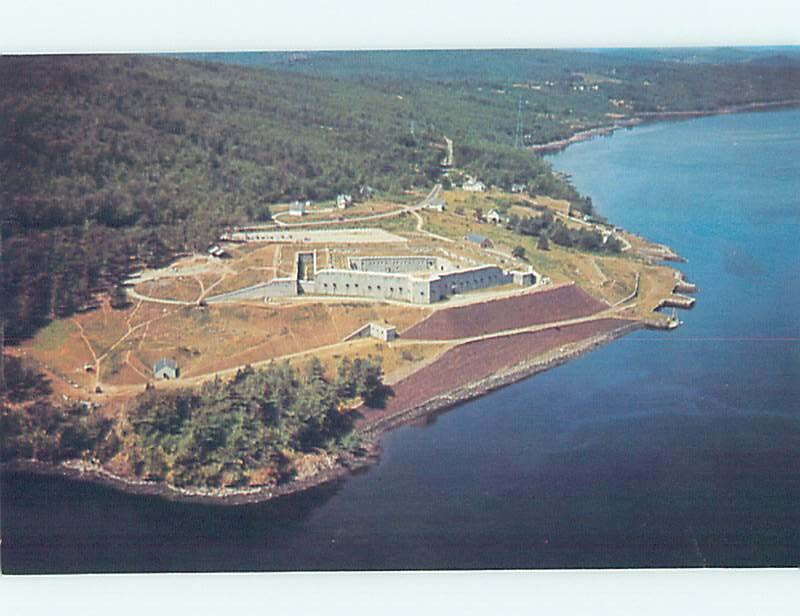 Pre-1980 AERIAL VIEW Bucksport - Near Bangor Maine ME m/09 AC9441