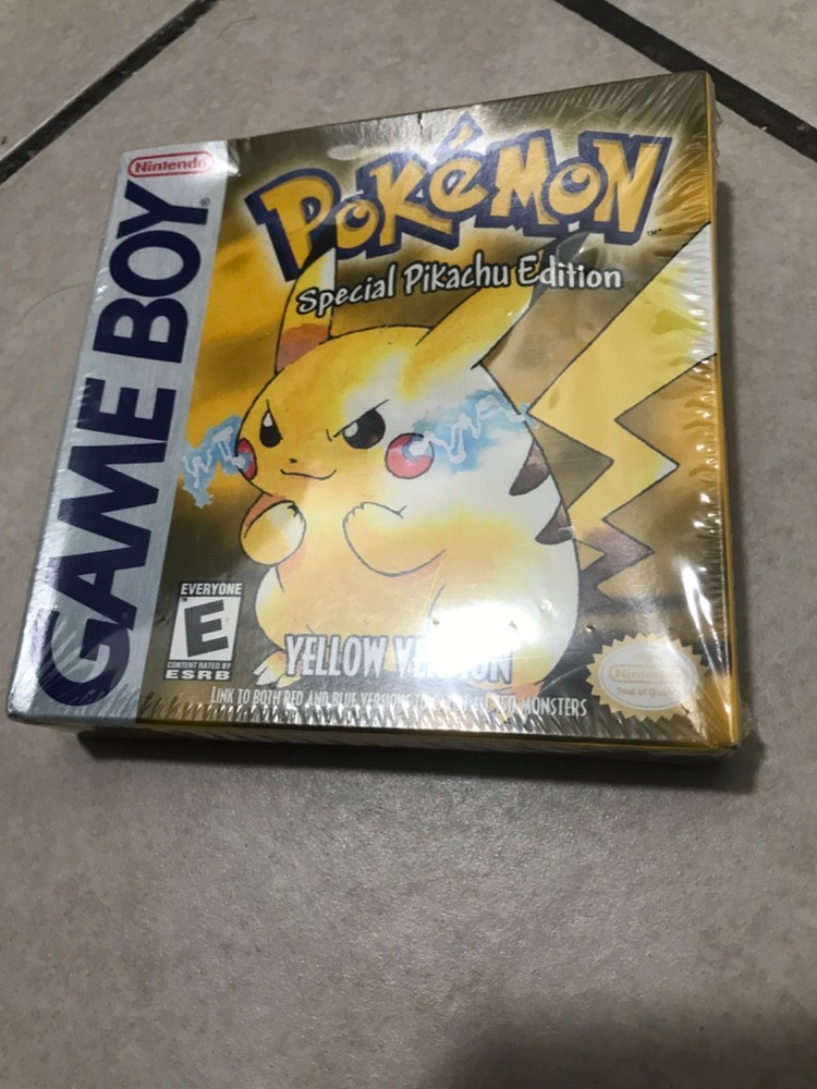 Pokémon Yellow Version Special Pikachu Edition (Nintendo Game Boy, 1999)