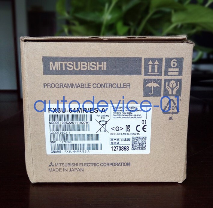 1PCS Mitsubishi PLC FX3U-64MR/ES-A FX3U64MRESA In Box New DHL/FedEx