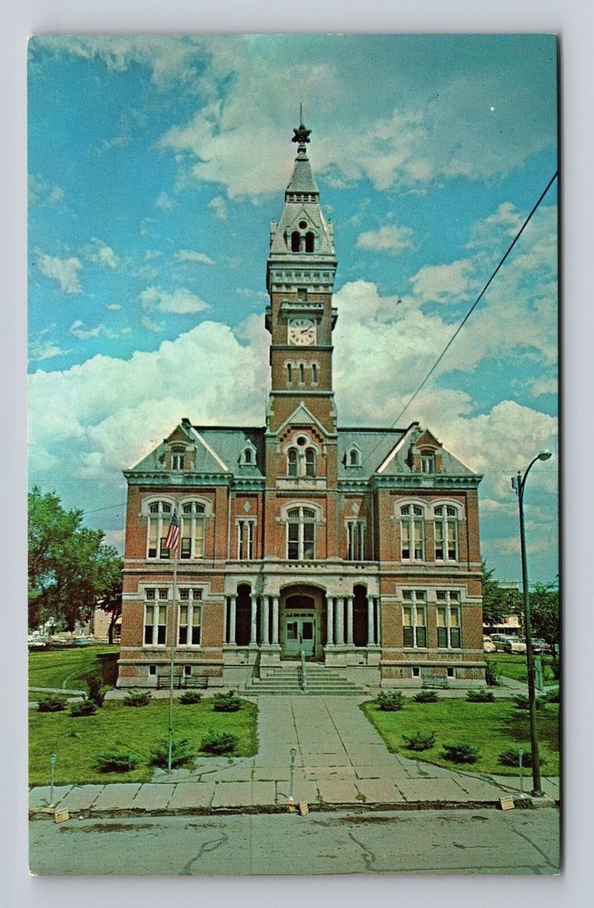 Missouri Mo Maryville Courthouse Nodaway County Vintage Postcard