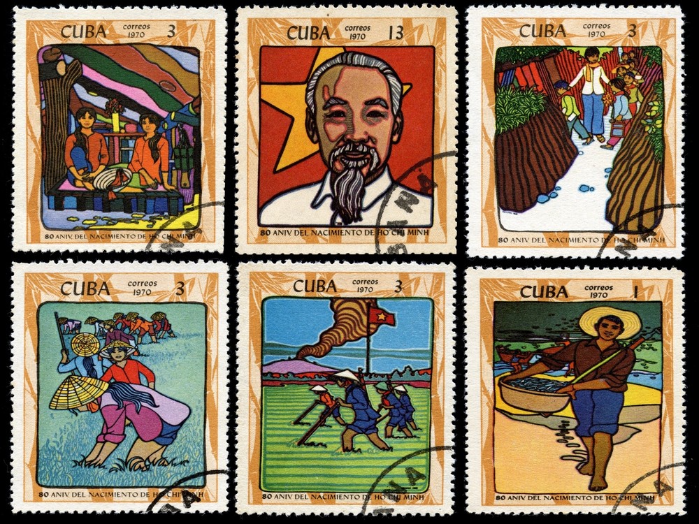 7883.Decoration Poster.Home Room wall interior design.Cuba Correos.Vietnam War