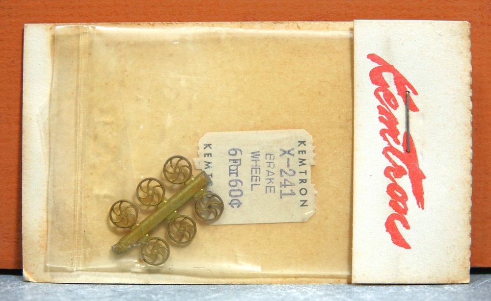KEMTRON HO SCALE BRAKE WHEELS # X-241