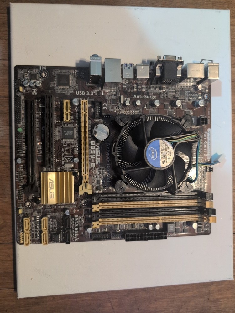 ASUS B85M-E LGA 1150 Micro-ATX Motherboard - Intel B85 - USB 3.0