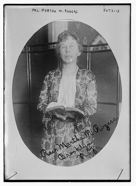 Photo:Mrs. Martha M. Rogers
