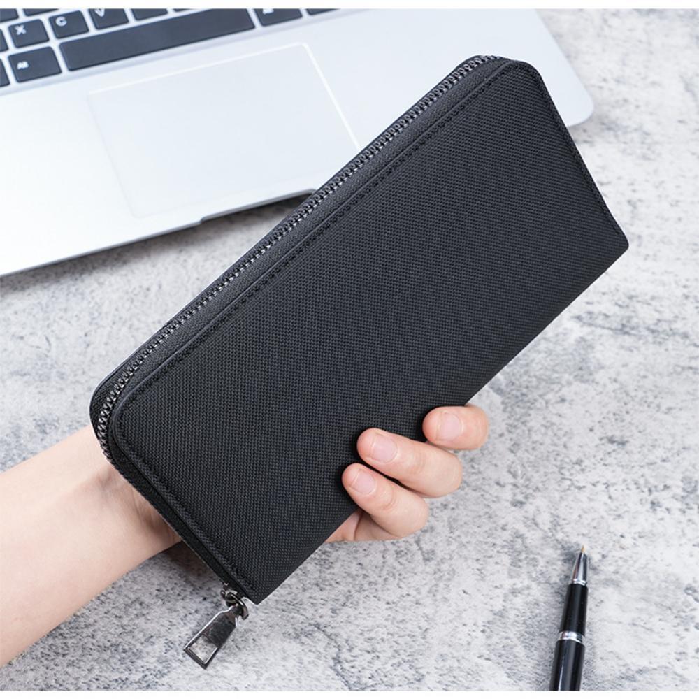 Wallet Credit Card Holder Zipper Leather Multicolor Women's Modern Small Luxury