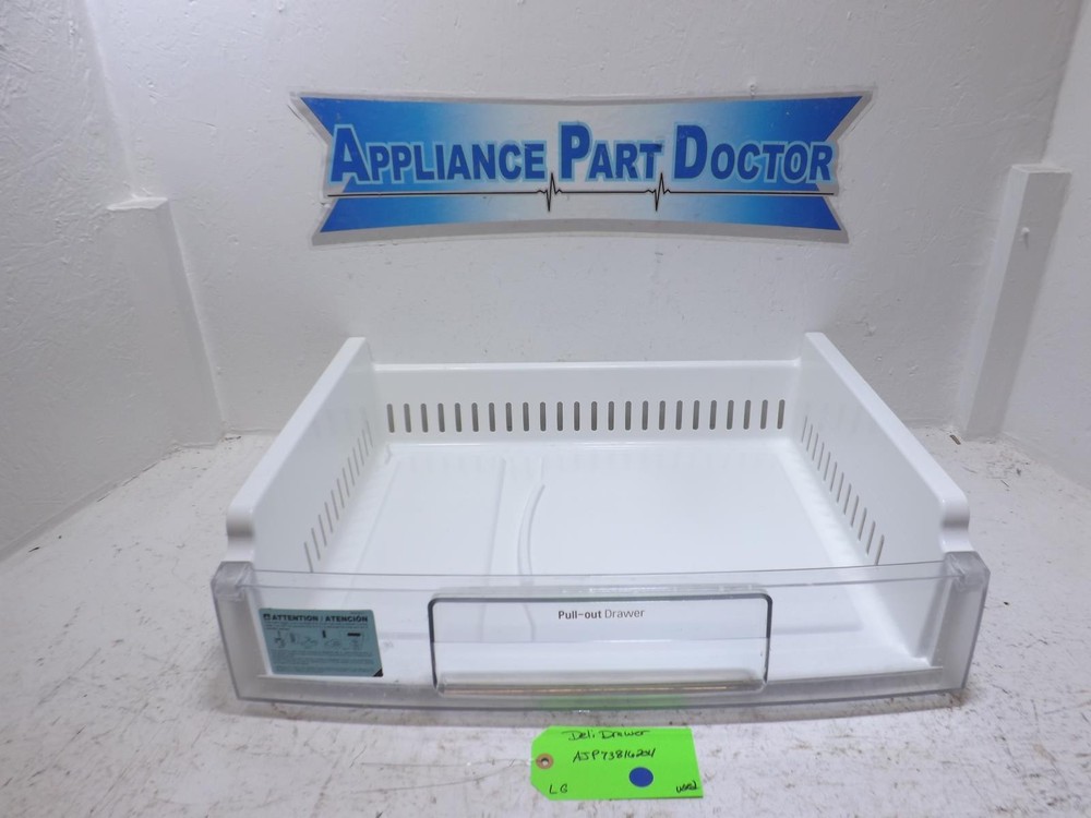 LG Refrigerator AJP73816204 Deli Drawer Used