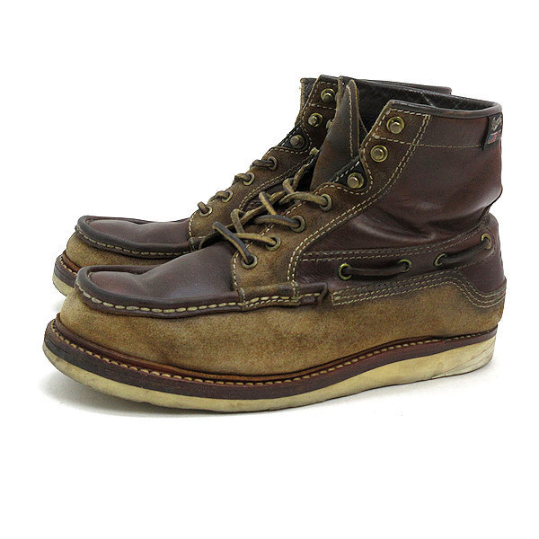 DANNER 4117 GARY Genuine Leather Moccasin Boots Men's Brown Size: US9