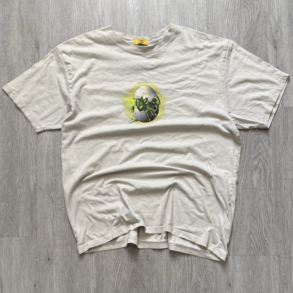 DIME Tan Dino Egg T-Shirt Mens Size XL