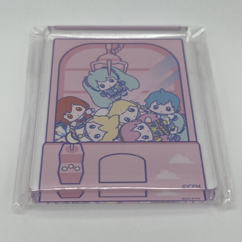 Vocaloid Vending Machine Mini Acrylic Block (Hatsune Miku, Anime, Kagamine Rin)