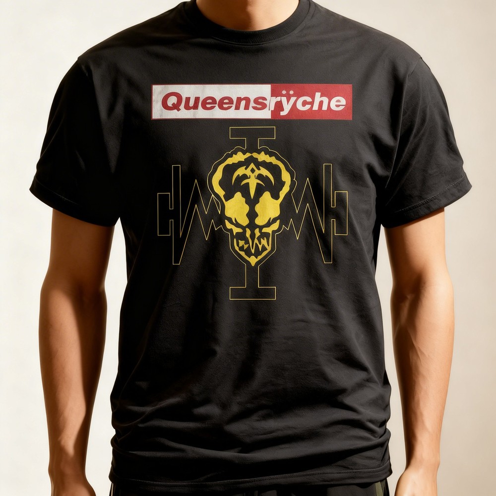 Cotton T-Shirt Queensryche Operation Mindcrime Album Tee Michael Wilton Retro