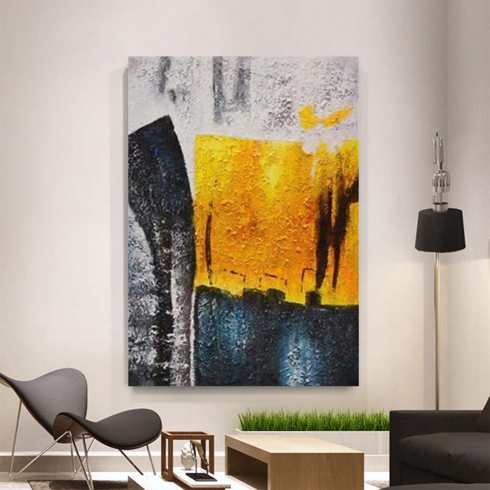 Custom Abstract Art Oil Painting Handmade Canvas Wall Decor Poster Modern