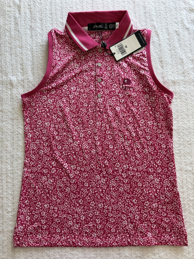 Women's Ralph Lauren Rlx Golf Polo / Nwt / Xsmall